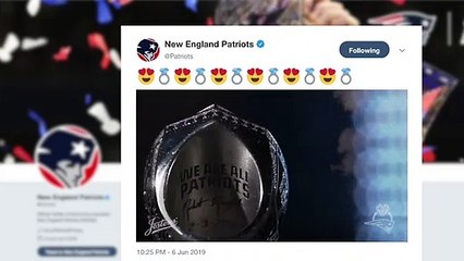 Patriots unveil Super Bowl LIII rings, largest ever