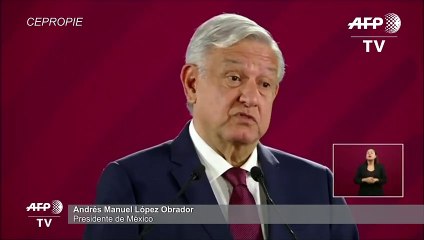AMLO: "No queremos pelearnos con Estados Unidos"
