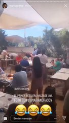 Rajoy causa sensación en la despedida de soltera de la Marta Pombo y María García de Jaime