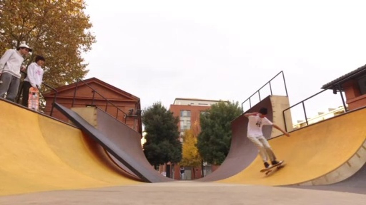 Raphaël Zarka, Rampe Cycloïdale, 2018