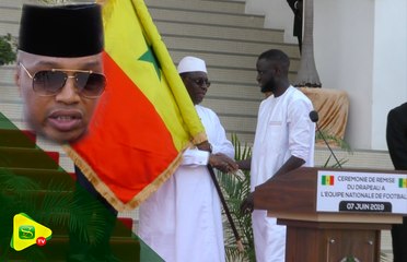Remise de drapeau aux lions : La réaction du capitaine Cheikhou Kouyaté et de El Hadji Diouf