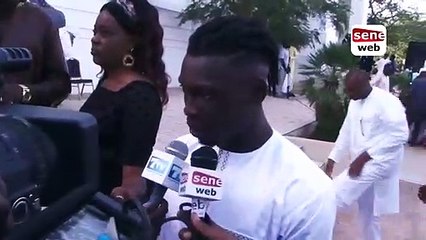 Salif Sane Direct CAN Égypte 2019 Remise de Drapeau aux Lions