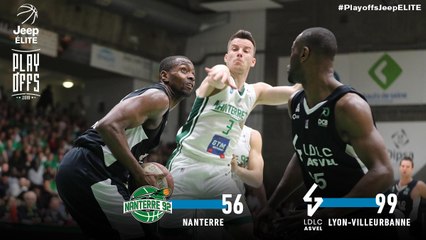 Playoffs Jeep® ÉLITE - 1/2 finale - Match 3 : Nanterre vs Lyon-Villeurbanne