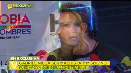 Gabriel Soto acepta que se equivocó en mensaje para Geraldine Bazán.