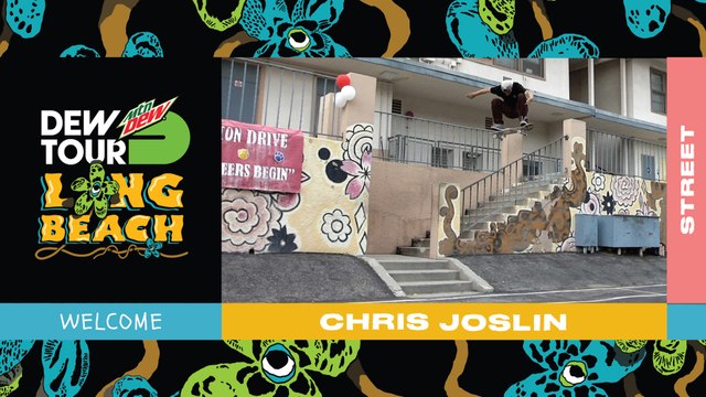 Welcome USA National Skateboard Team Member Chris Joslin | 2019 Dew Tour
