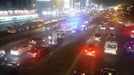 Yenibosna'da otomobilin çarptığı yaya öldü