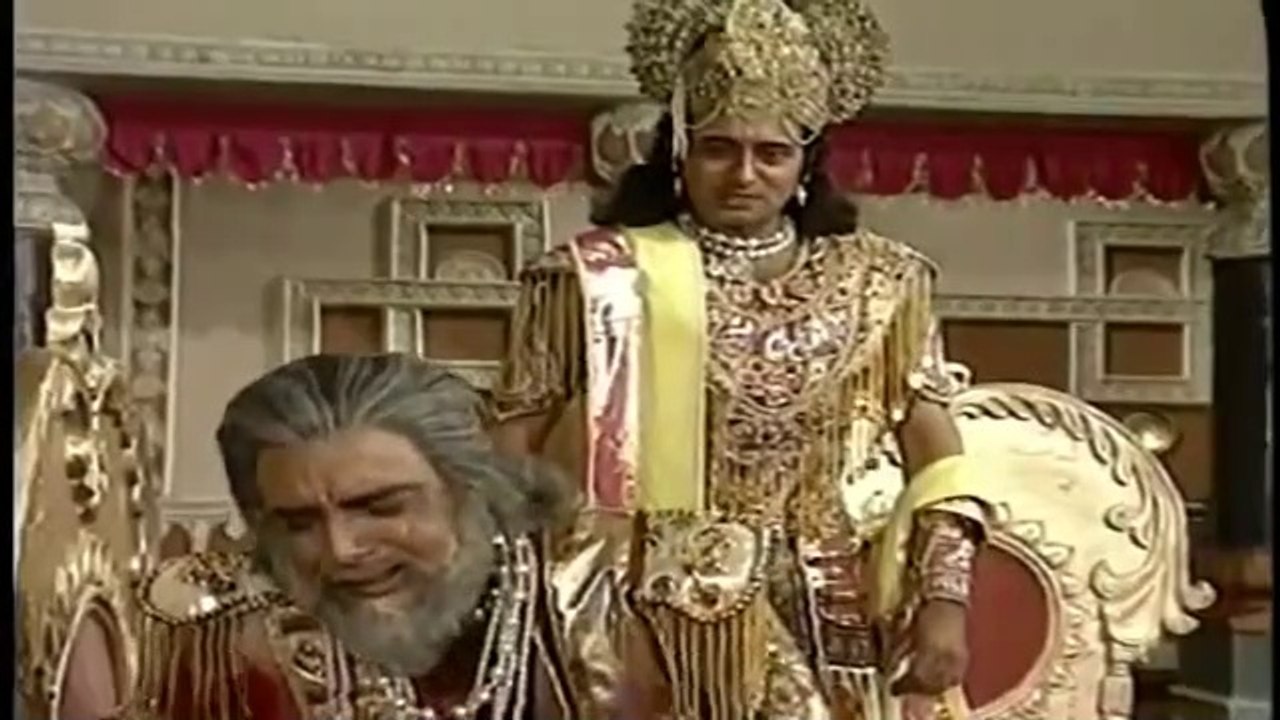 Mahabharata Eps 93 with English Subtitles Dhritarashtra tries to kill Bhim