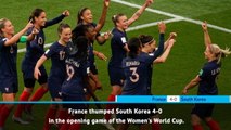 Fast Match Report - France dominate tournament opener
