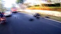 Las Peores caídas en Motos