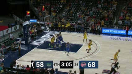 Natalie Achonwa Assists in Indiana Fever vs. Dallas Wings