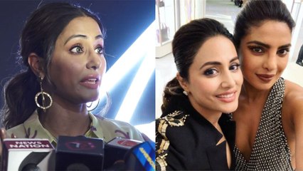 Hina Khan talks about her meeting with Priyanka Chopra at Cannes 2019; Watch video | FilmiBeat