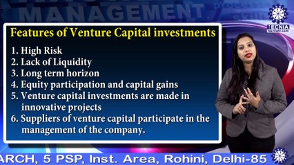 Venture Capital || Ms. Sheetal Badesra || BBA || TIAS || TECNIA TV