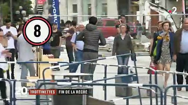 Grace au GPS embarqué sur les trottinettes électriques, les opérateurs vont brider la vitesse à 8km/h dès que vous serez en zone piétonne