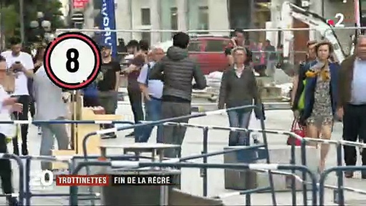 Grace au GPS embarqué sur les trottinettes électriques, les opérateurs vont brider la vitesse à 8km/h dès que vous serez en zone piétonne