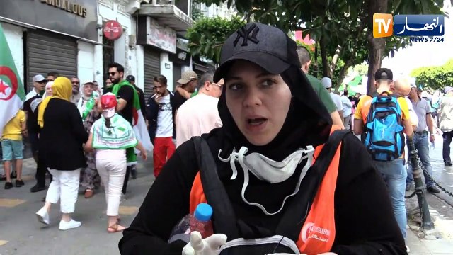 مجتمع: للجمعة 16 تواصل تقديم الإسعافات .. فلة الوجه الآخر للحراك الشعبي