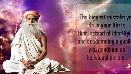 Don't  Condemn An Individual Person - Sadhguru about Rama and Ravan