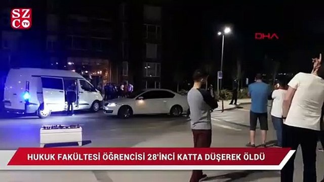 Hukuk Fakültesi öğrensici 28'inci kattan düşerek hayatını kaybetti