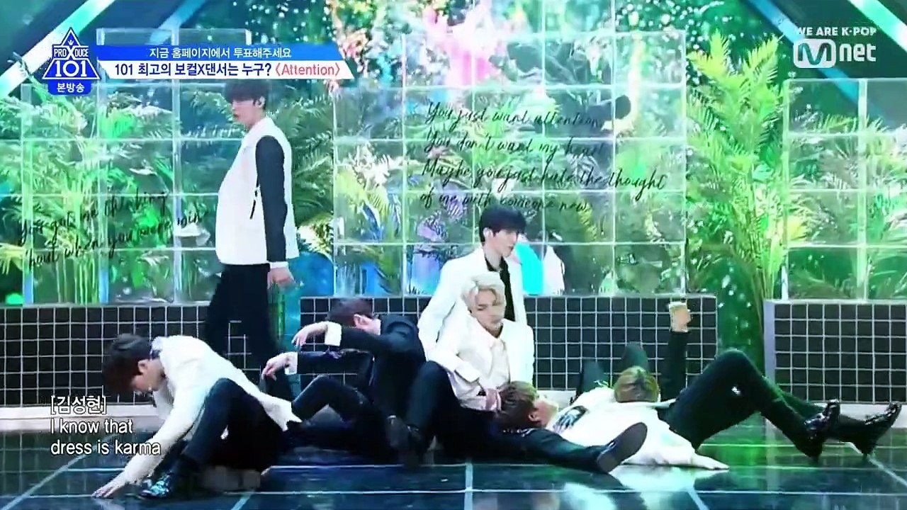 Produce X 101 Episode 6 Nosub part 2