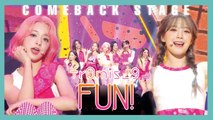 [Comeback Stage] fromis_9 - FUN! , 프로미스나인 - FUN!  Show Music core 20190608