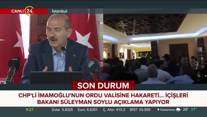 Ekrem İmamoğlu'nun Ordu valisine hakareti