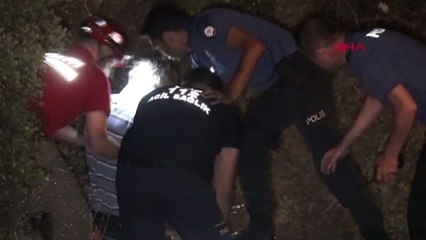 MUĞLA 25 METRE YÜKSEKLİKTEN DERE YATAĞINA DÜŞÜP YARALANDI