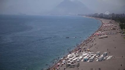 Antalya bayramda 400 bin kişiyi ağırladı