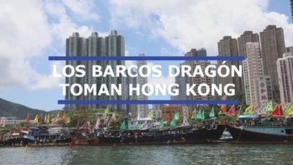 Los "barcos dragón" toman Hong Kong