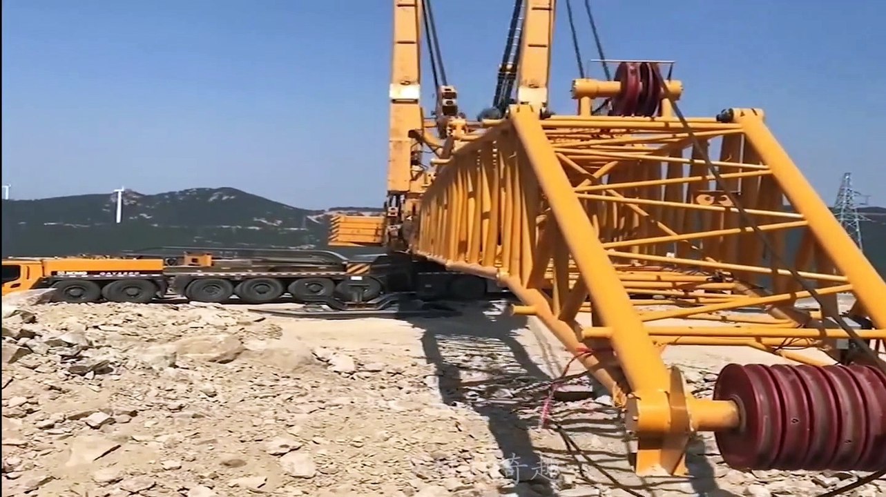 installation process of the wind turbine generator is simply an eye-opener