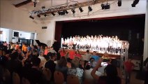 Les CM1 et CM2 de Blanzy ont chanté à l'Eva