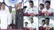 కొలువు తీరిన జ‌గ‌న్ డ్రీం కేబినెట్... ఆత్మీయ ఆలింగ‌నాలు..! || Oneindia Telugu