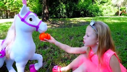 Nastya se précipite vers la balle pour le prince