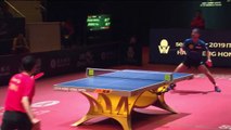Timo Boll vs Zhou Yu | 2019 ITTF Hong Kong Open Highlights (1/4)