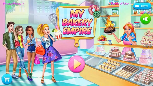 My Bakery Empire Fun Cooking Education Gameplay - Baby Learn Colors, Bake, Decorate & Serve Cakes