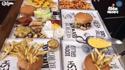 क्रेज़िएस्ट चीज़ी बर्गर जो आपके मुंह मे ला देगा पानी