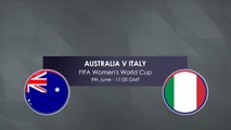 Australia vs Italy H2H
