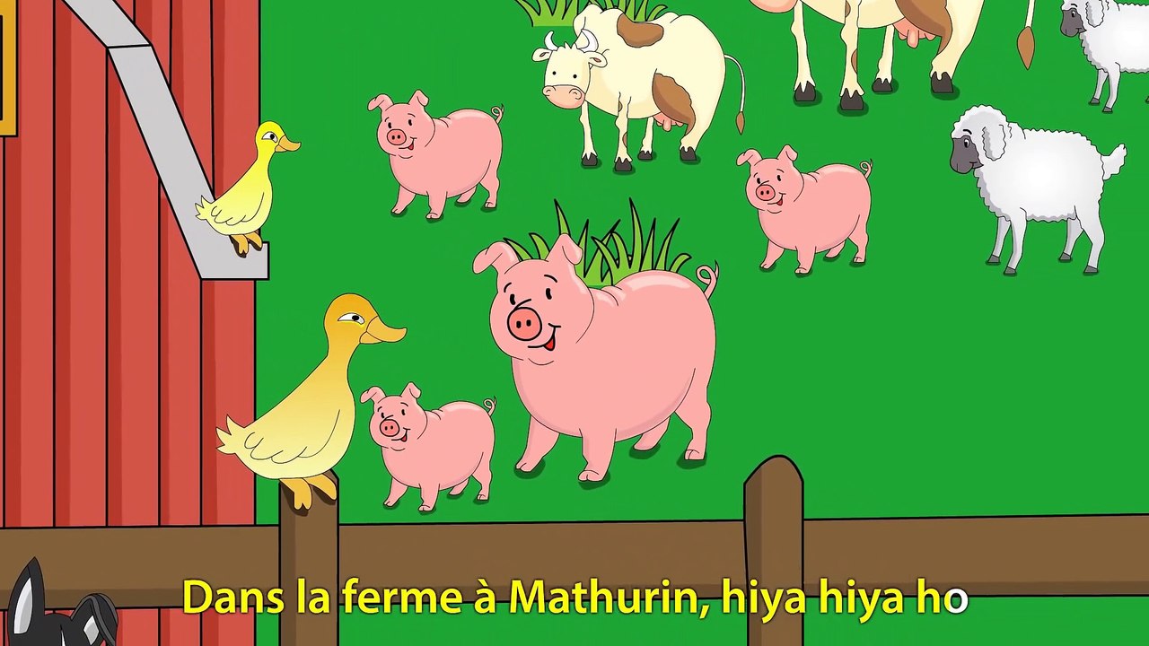 Dans la ferme à Mathurin