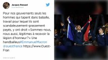 « Sommes-nous, nous aussi, légitimes à recevoir la Légion d’honneur ? » Une handballeuse championne du monde interpelle Emmanuel Macron