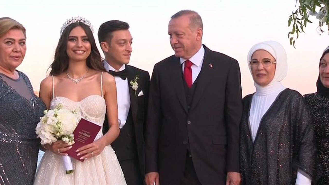 Özil-Hochzeit: Erdoğan war Trauzeuge