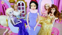 Princess Barbie Expandable Carriage Princess doll New Dresses Putri Barbie Gaun Vestidos Princesa | Karla D.