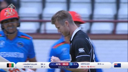 Neesham sparks Afghanistan top-order collapse