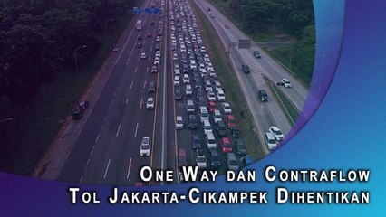 One Way dan Contraflow Tol Jakarta-Cikampek Dihentikan