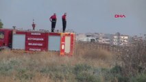 MARDİN Mayınlı alanda çıkan yangın TOMA ile söndürüldü