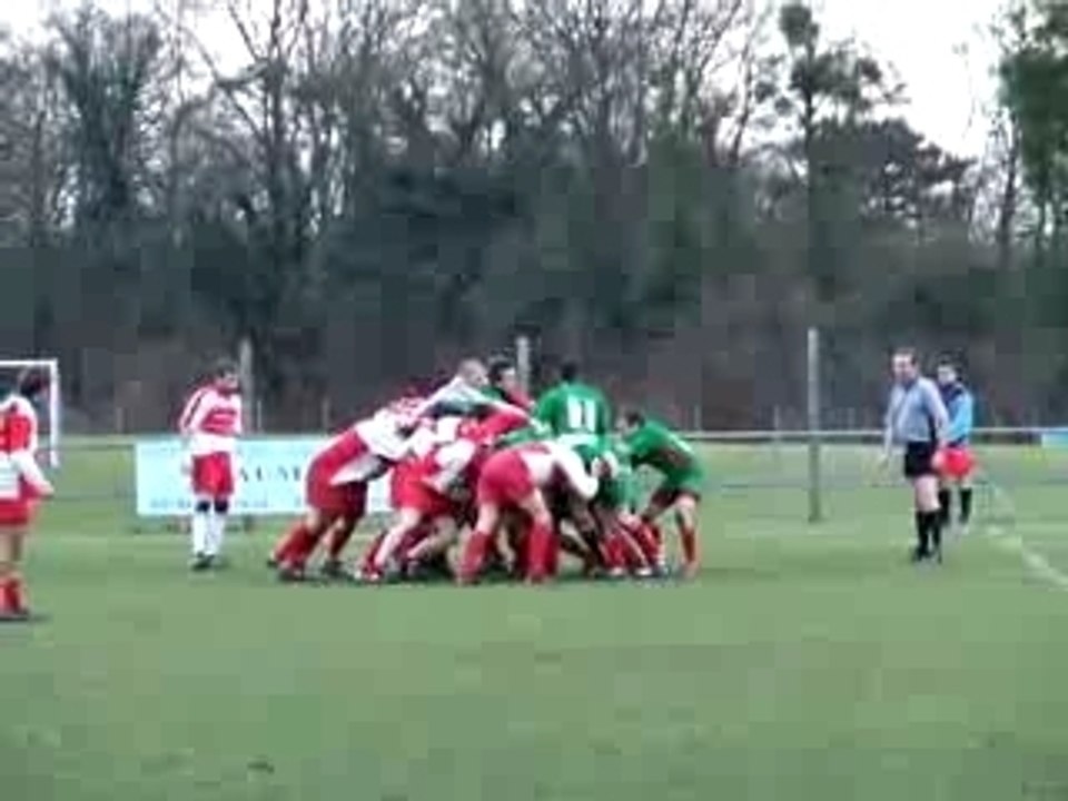 rugby chantilly creil ( en vert ) maûle