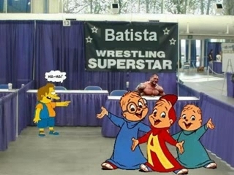 wwe batista chipmunks theme