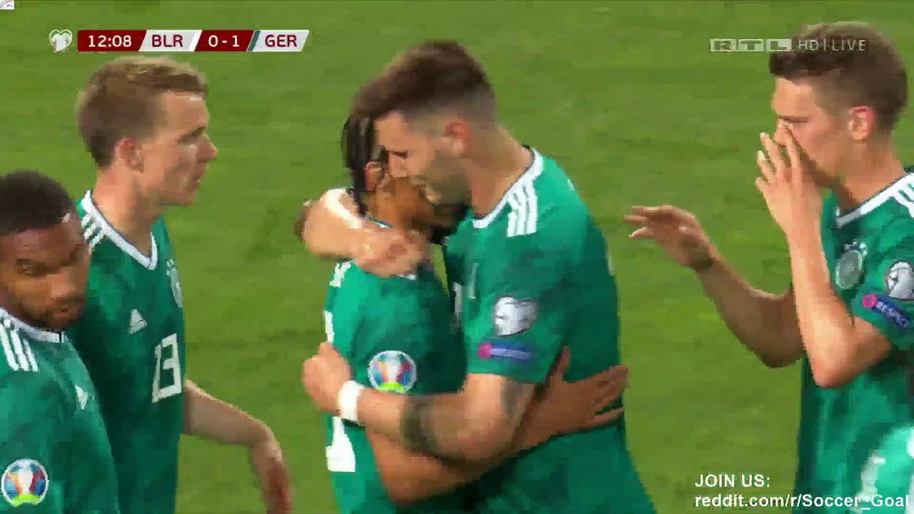 Leroy Sane Goal HD - Belarus 0 - 1 Germany - 08.06.2019 (Full Replay)