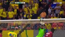 الملخص المثير لمباراة البرازيل وقطر 2-0--اصابة نيمار