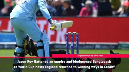 Download Video: Fast Match Report - Roy inspires England to victory