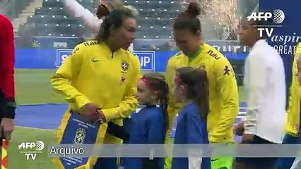 Marta está fora da estreia do Brasil na Copa feminina