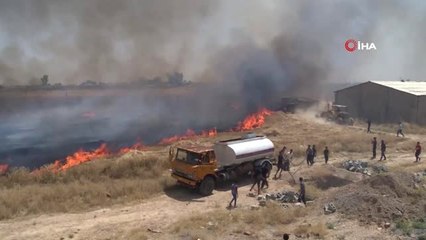 Irak'taki tarla yangınlarının sebebi: İhmalkarlık