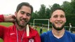 Coupe du Rhône – Arnaud ROZAND et Dylan GROS réagissent après la victoire du FC LYON contre MDA Foot B